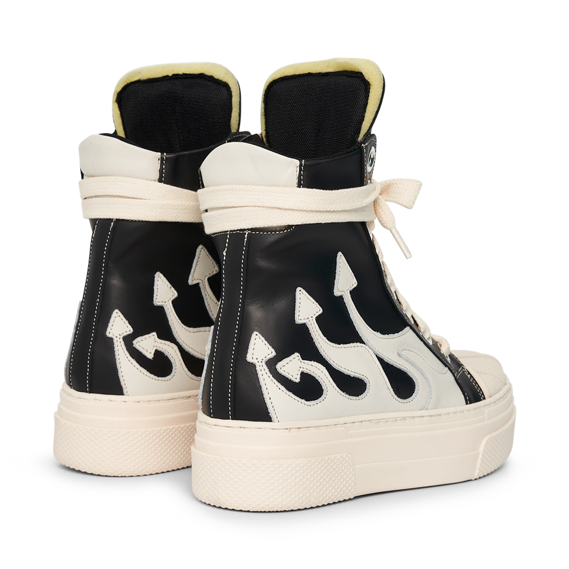 CALIPSO FLAME – Black White High-Sneaker-CRISTIANZEROTRE