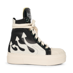 CALIPSO FLAME – Black White High-Sneaker-CRISTIANZEROTRE