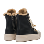 Calipso 300 Fur – Classic Black Leather-Sneaker-CRISTIANZEROTRE