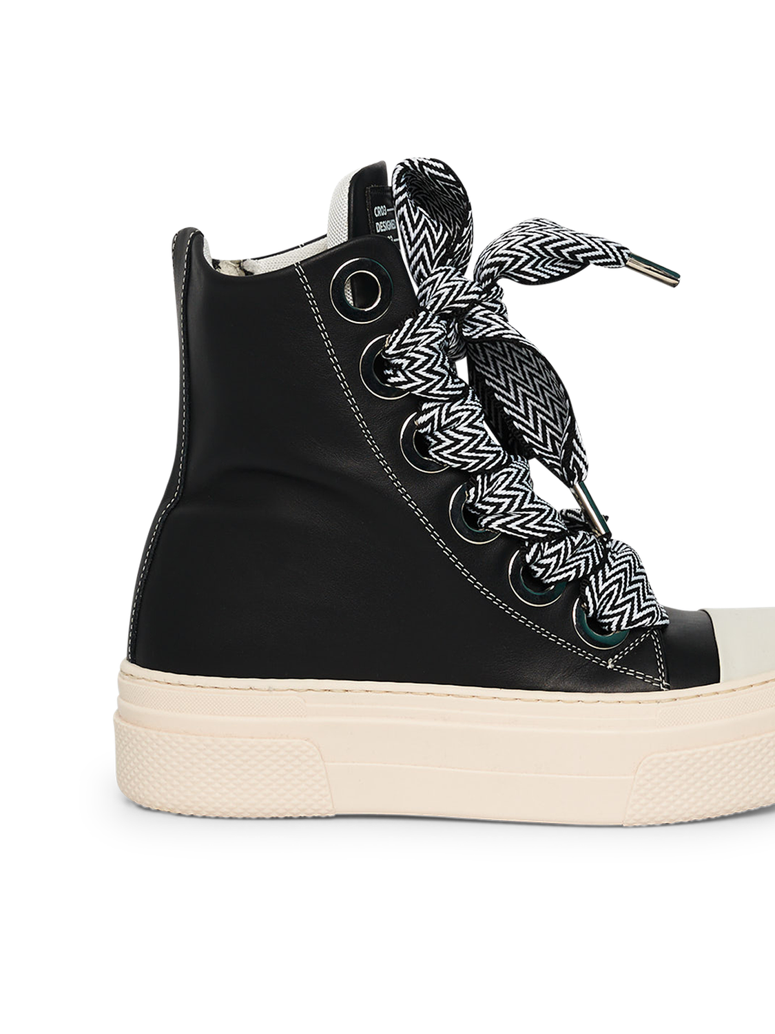 Calipso 300 – Lace Black & White-Sneaker-CRISTIANZEROTRE