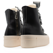 Calipso 600 – Black Lace Black & White-Sneaker-CRISTIANZEROTRE