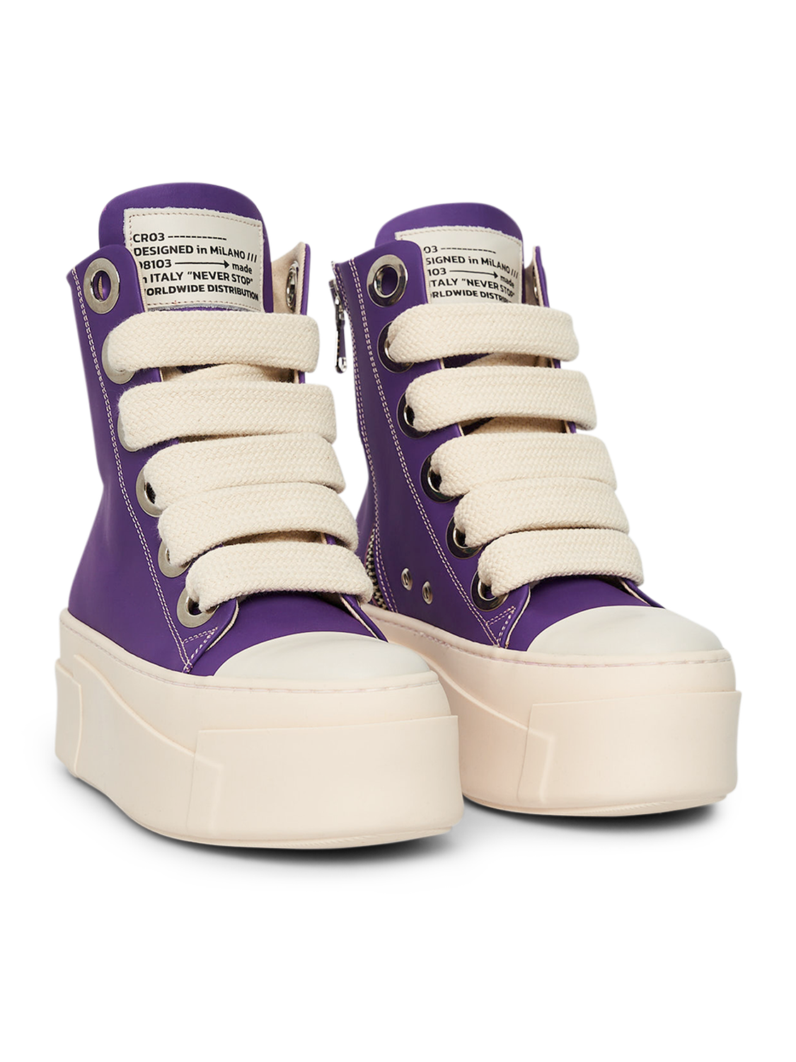 Calipso 600 – Violet Leather-Sneaker-CRISTIANZEROTRE