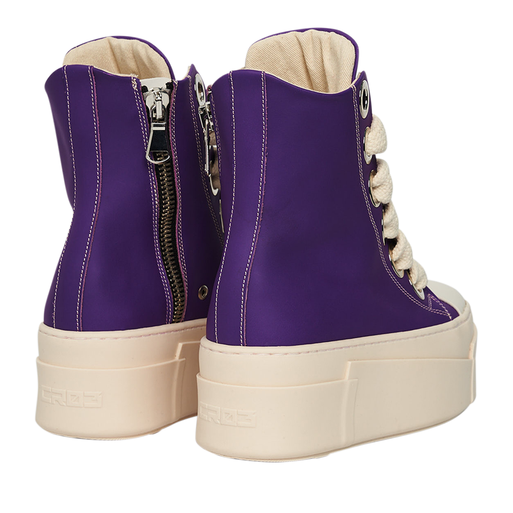 Calipso 600 – Violet Leather-Sneaker-CRISTIANZEROTRE