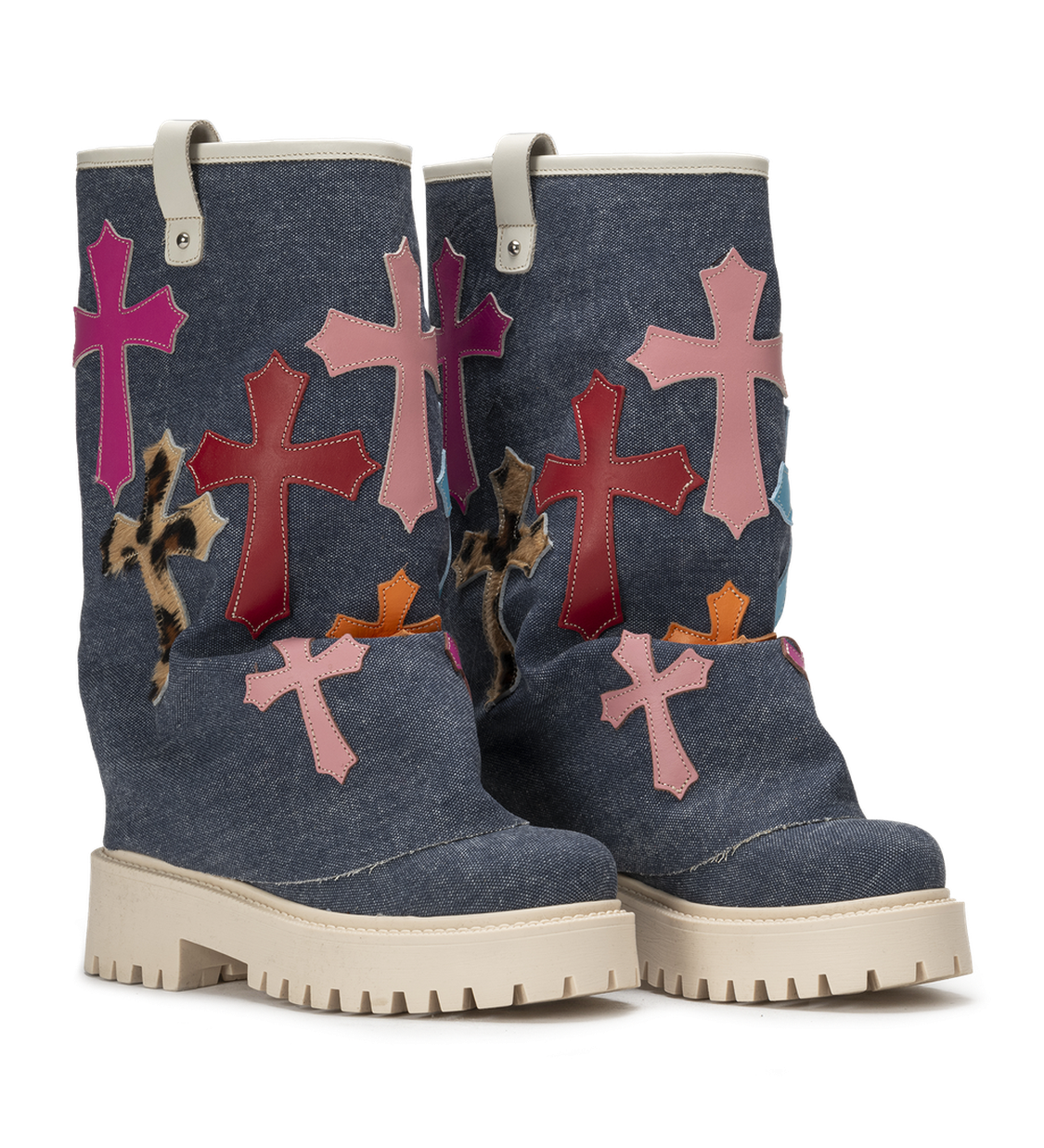 CHUNKY CROSS – Denim Blue-Sneaker-CRISTIANZEROTRE