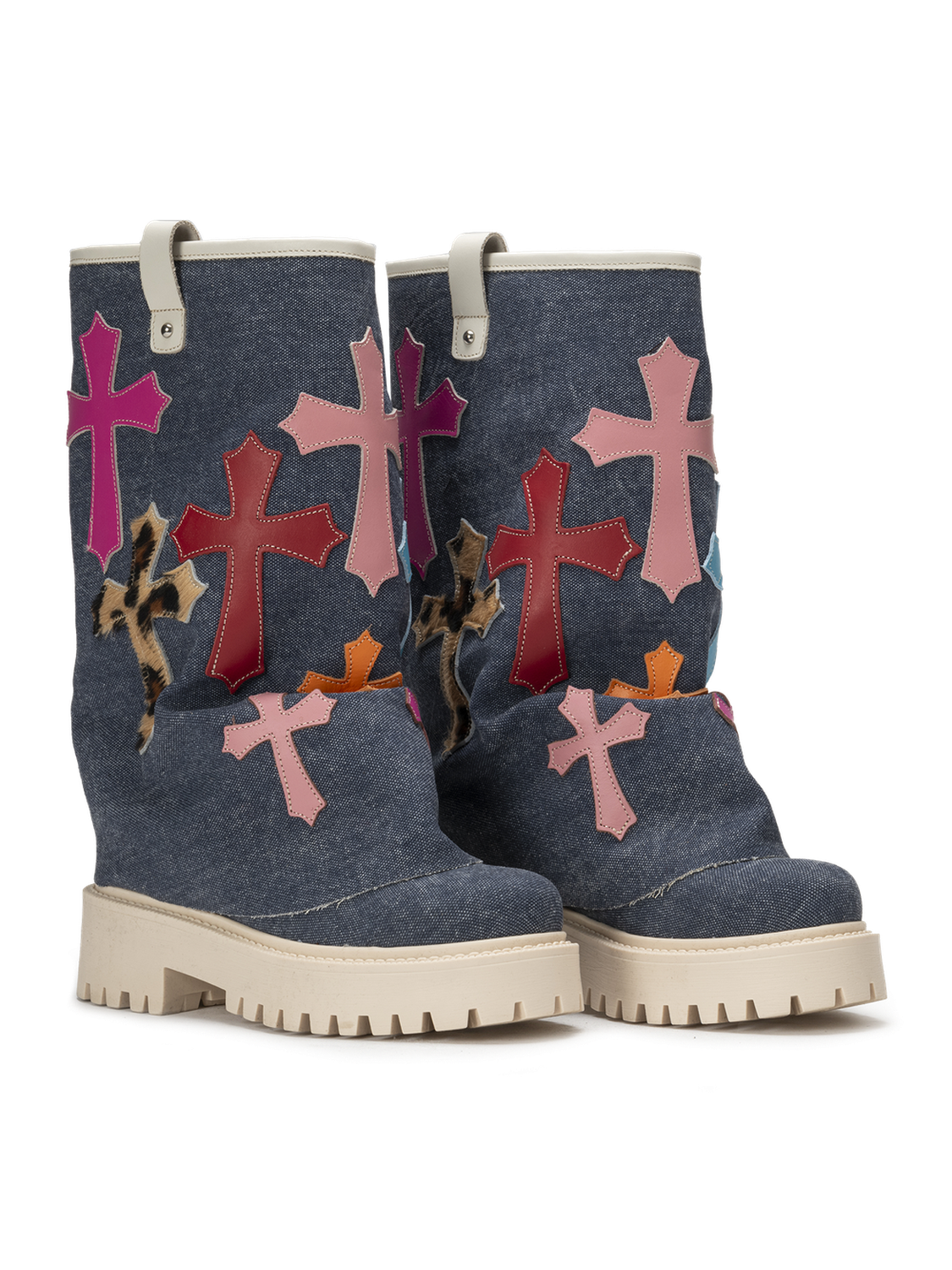 CHUNKY CROSS – Denim Blue-Sneaker-CRISTIANZEROTRE