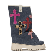 CHUNKY CROSS – Denim Blue-Sneaker-CRISTIANZEROTRE