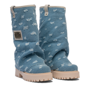 CHUNKY – Denim Boots Denim-Sneaker-CRISTIANZEROTRE