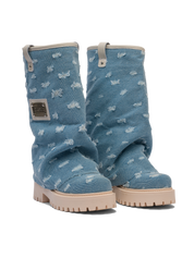 CHUNKY – Denim Boots Denim-Sneaker-CRISTIANZEROTRE