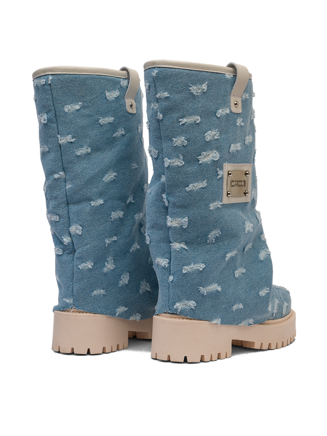 CHUNKY – Denim Boots Denim-Sneaker-CRISTIANZEROTRE