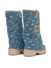 CHUNKY – Denim Boots Denim-Sneaker-CRISTIANZEROTRE