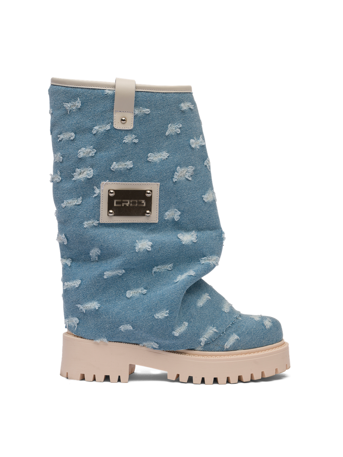 CHUNKY – Denim Boots Denim-Sneaker-CRISTIANZEROTRE