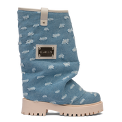 CHUNKY – Denim Boots Denim-Sneaker-CRISTIANZEROTRE