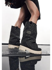 CHUNKY DIAMOND – Boots Black-Sneaker-CRISTIANZEROTRE
