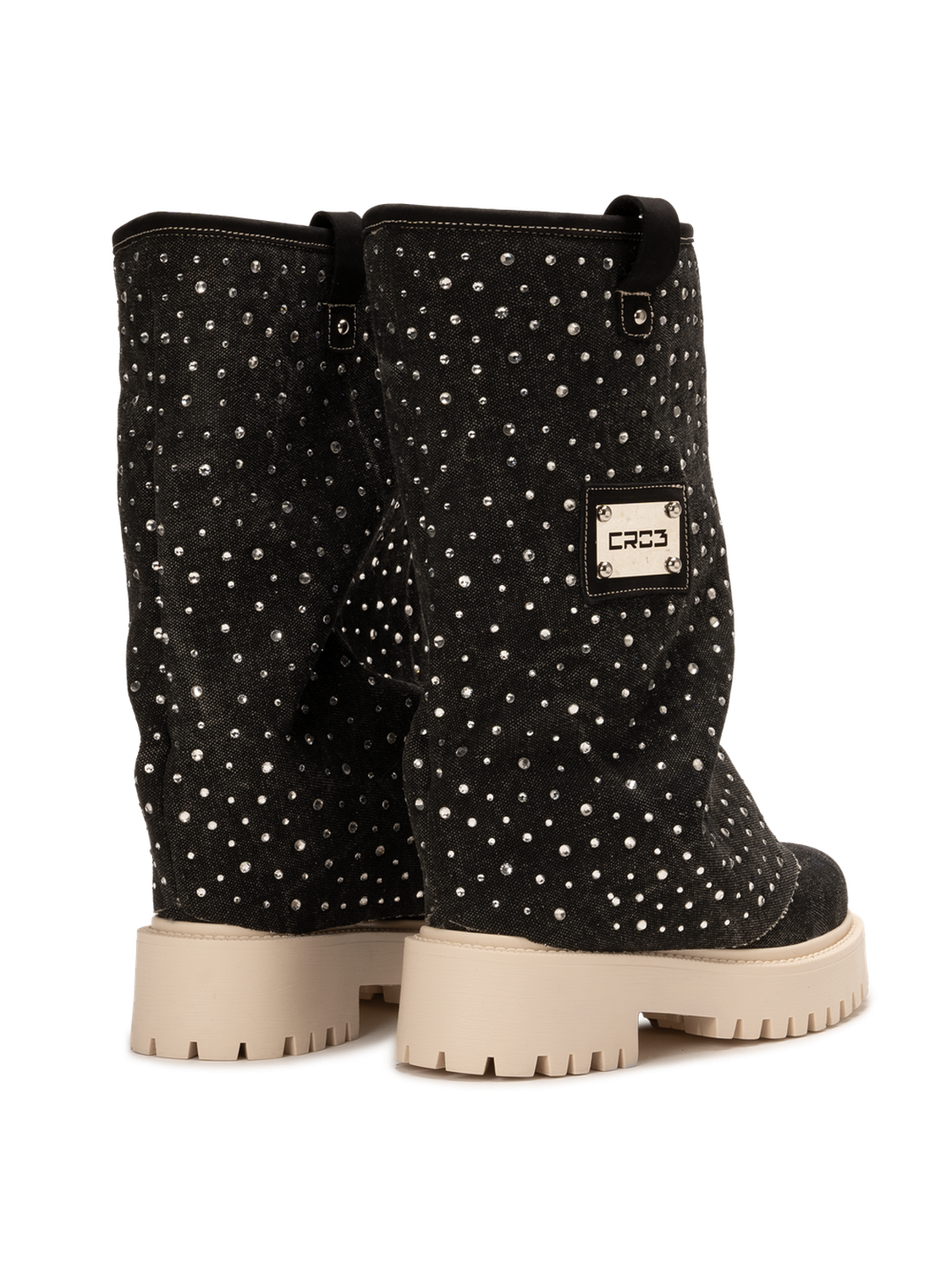 CHUNKY DIAMOND – Boots Black-Sneaker-CRISTIANZEROTRE