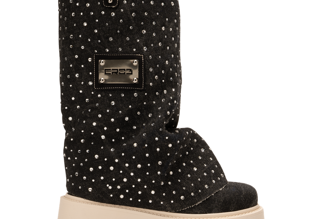 CHUNKY DIAMOND – Boots Black-Sneaker-CRISTIANZEROTRE