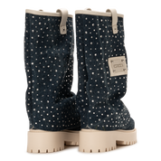 CHUNKY DIAMOND – Denim Blue Boots-Sneaker-CRISTIANZEROTRE