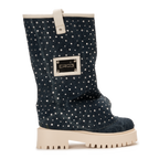 CHUNKY DIAMOND – Denim Blue Boots-Sneaker-CRISTIANZEROTRE