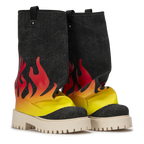 CHUNKY FLAME – Denim Black-Sneaker-CRISTIANZEROTRE
