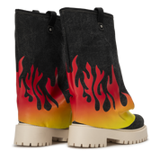 CHUNKY FLAME – Denim Black-Sneaker-CRISTIANZEROTRE