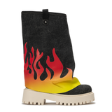 CHUNKY FLAME – Denim Black