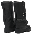 CHUNKY – Leather Boots Black-Sneaker-CRISTIANZEROTRE