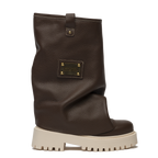 CHUNKY – Leather Boots Brown-Sneaker-CRISTIANZEROTRE