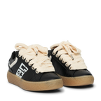 Dude – Black Leather-Sneaker-CRISTIANZEROTRE
