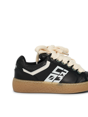 Dude – Black Leather-Sneaker-CRISTIANZEROTRE