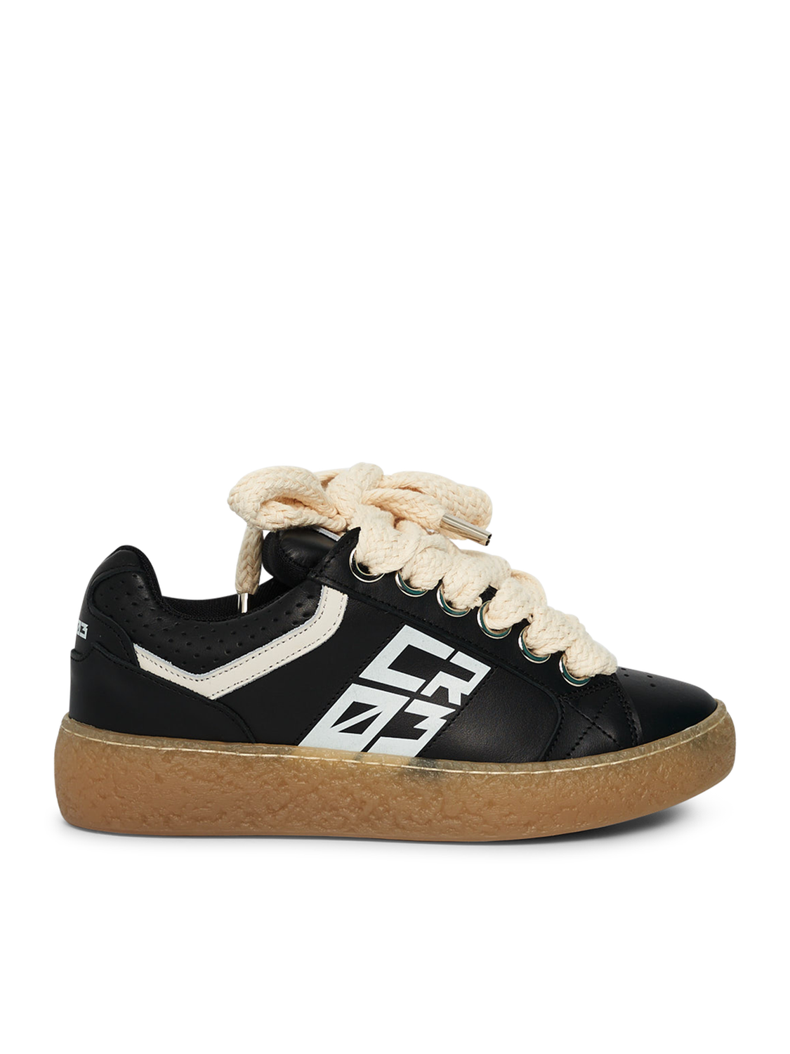 Dude – Black Leather-Sneaker-CRISTIANZEROTRE