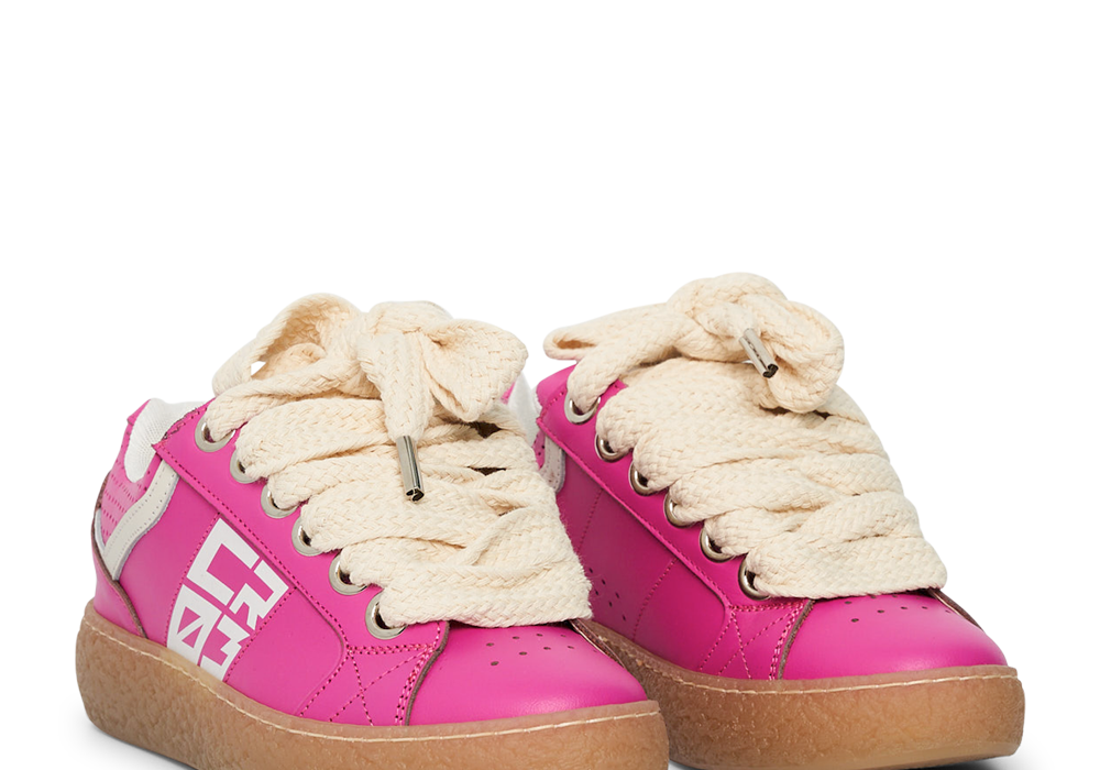 Dude – Fuxia Leather-Sneaker-CRISTIANZEROTRE