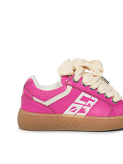 Dude – Fuxia Leather-Sneaker-CRISTIANZEROTRE