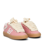 Dude – Pink Leather-Sneaker-CRISTIANZEROTRE