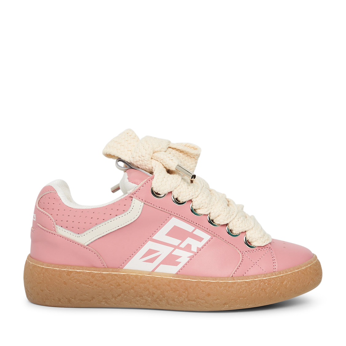 Dude – Pink Leather-Sneaker-CRISTIANZEROTRE
