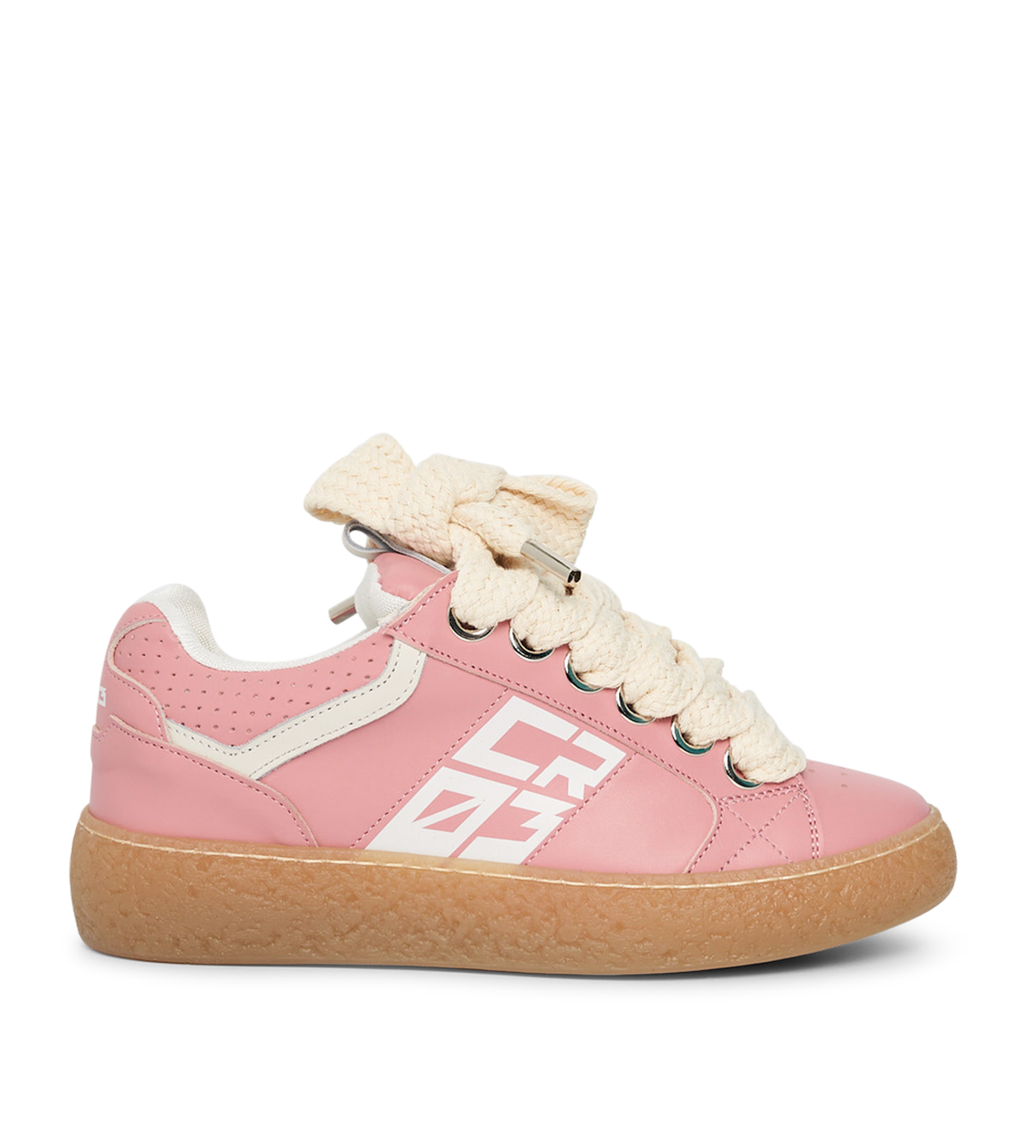 Dude – Pink Leather-Sneaker-CRISTIANZEROTRE