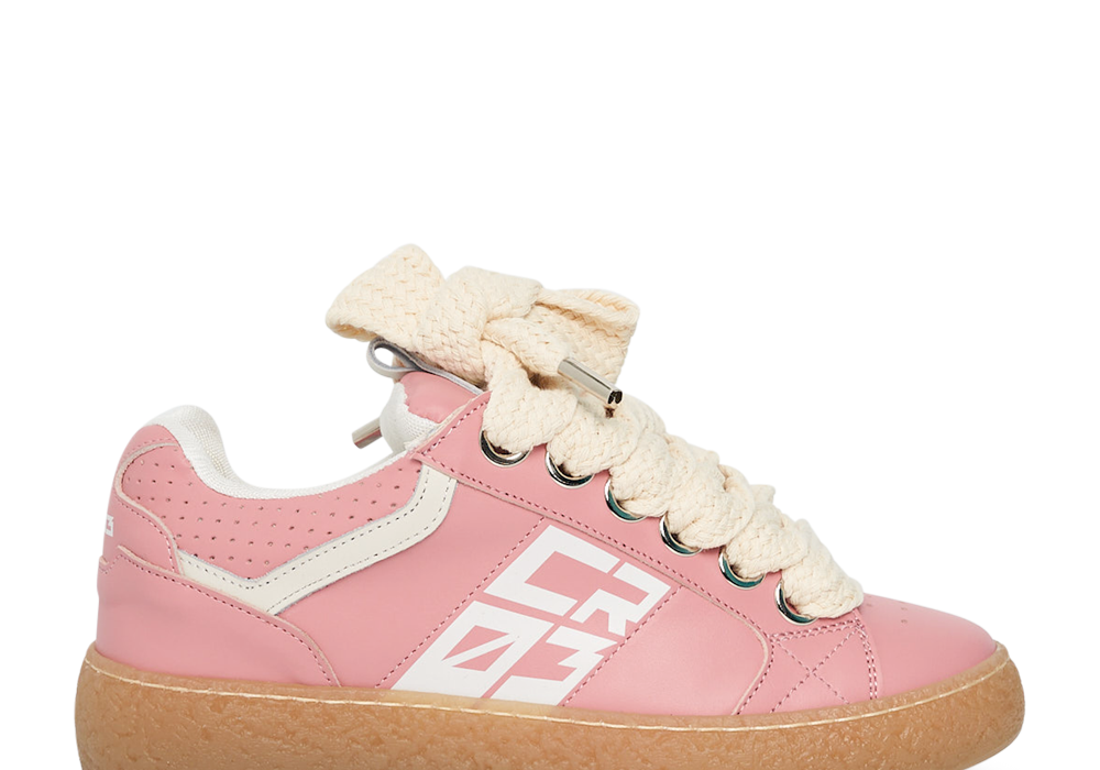 Dude – Pink Leather-Sneaker-CRISTIANZEROTRE