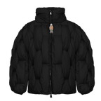 Glacier Puffer – Black Weave-Outwear-CRISTIANZEROTRE