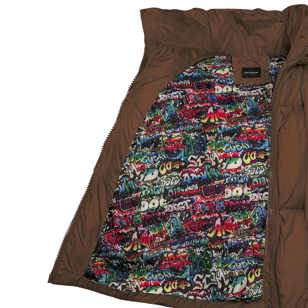 Glacier Puffer – Bronze Weave-Outwear-CRISTIANZEROTRE