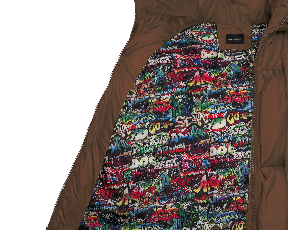 Glacier Puffer – Bronze Weave-Outwear-CRISTIANZEROTRE