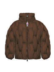 Glacier Puffer – Bronze Weave-Outwear-CRISTIANZEROTRE