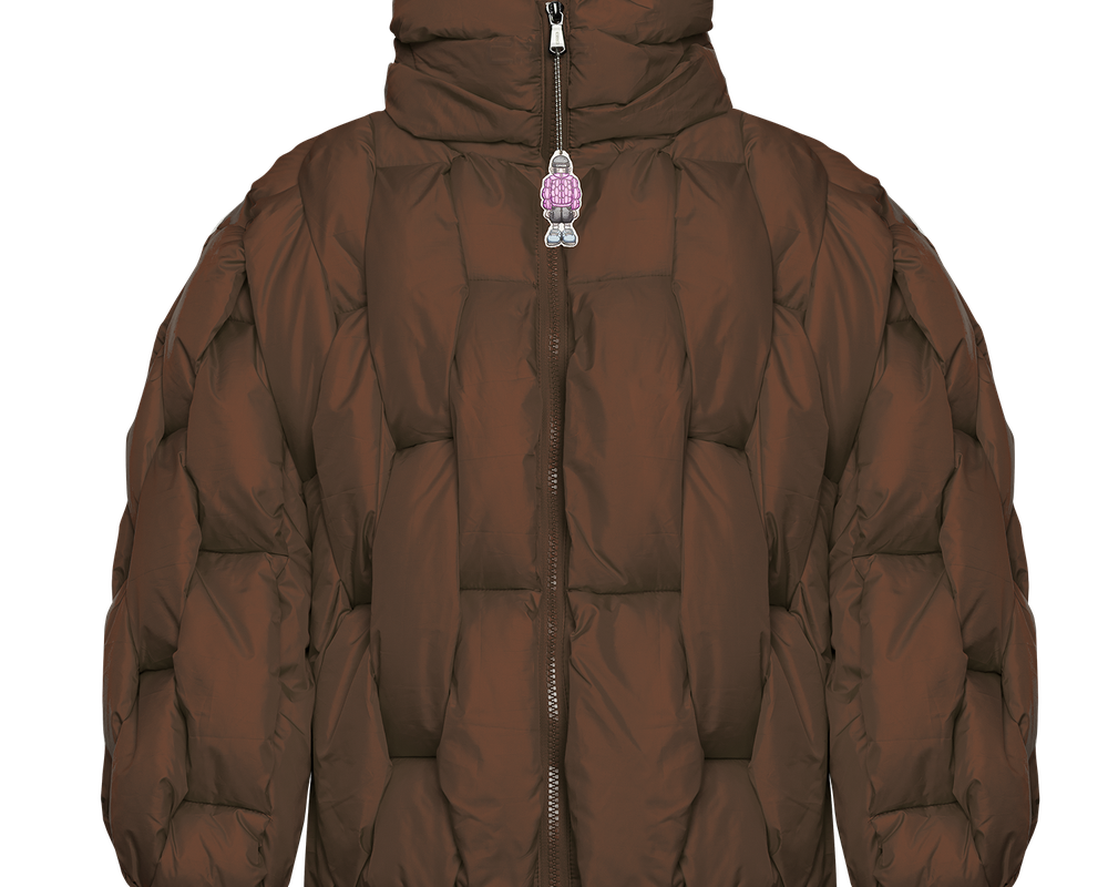 Glacier Puffer – Bronze Weave-Outwear-CRISTIANZEROTRE