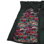 Glacier Puffer – Green Weave-Outwear-CRISTIANZEROTRE