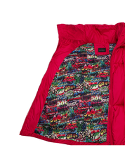 Glacier Puffer – Red Weave-Outwear-CRISTIANZEROTRE