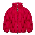 Glacier Puffer – Red Weave-Outwear-CRISTIANZEROTRE