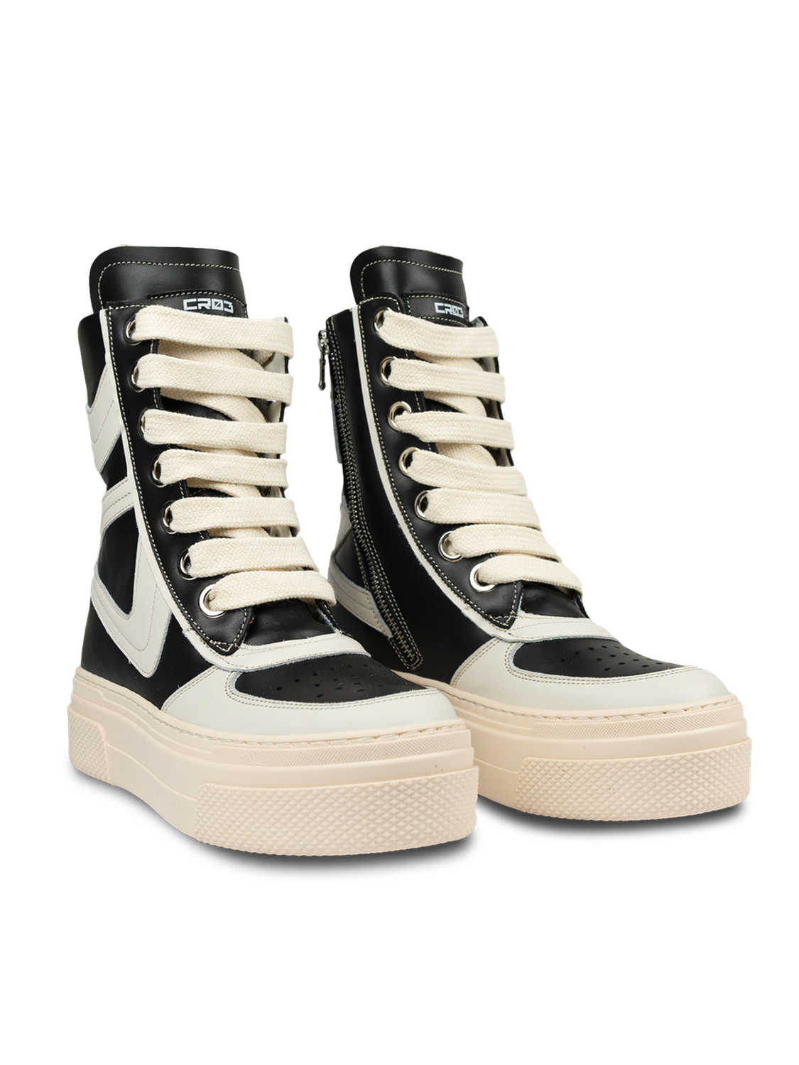 Iside – Black Leather-Sneaker-CRISTIANZEROTRE