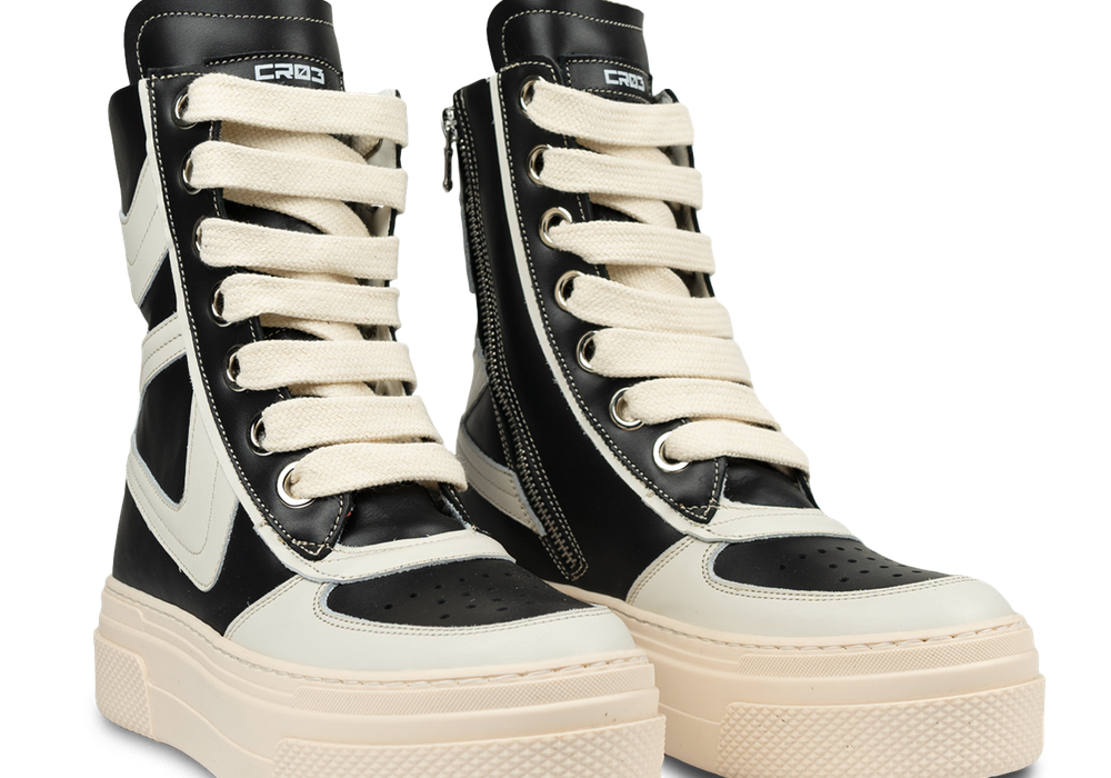 Iside – Black Leather-Sneaker-CRISTIANZEROTRE