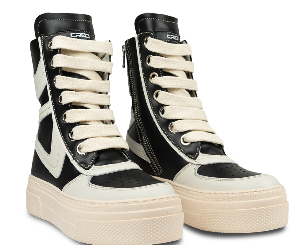 Iside – Black Leather-Sneaker-CRISTIANZEROTRE