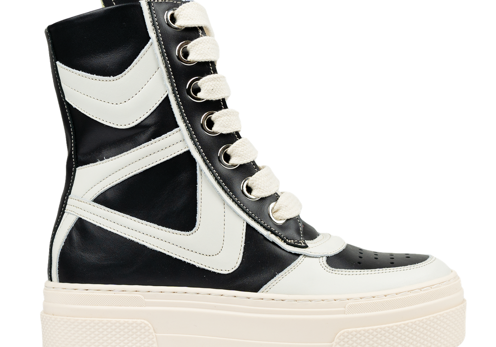 Iside – Black Leather-Sneaker-CRISTIANZEROTRE