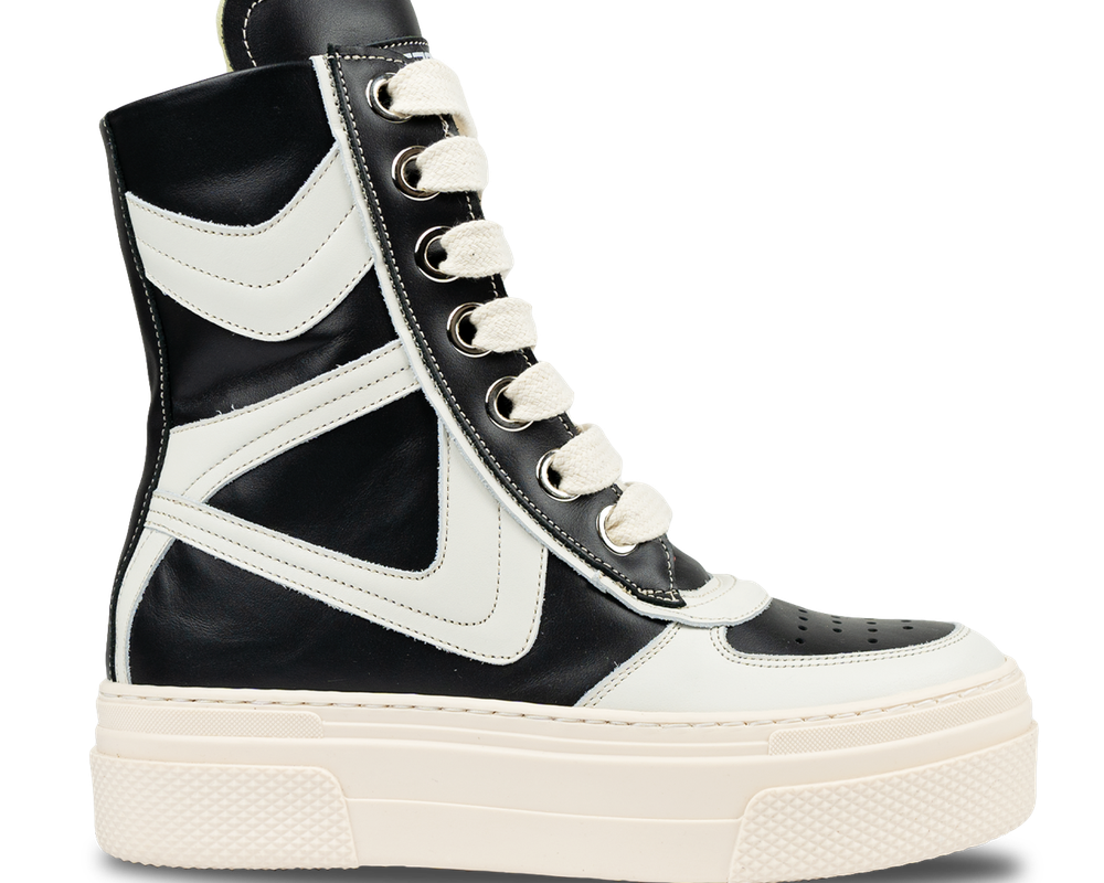 Iside – Black Leather-Sneaker-CRISTIANZEROTRE