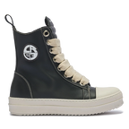 MIRAGE – Leather with Cream Laces