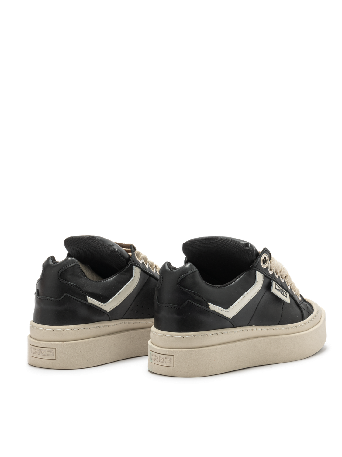 New Shoes – Black Leather-Sneaker-CRISTIANZEROTRE